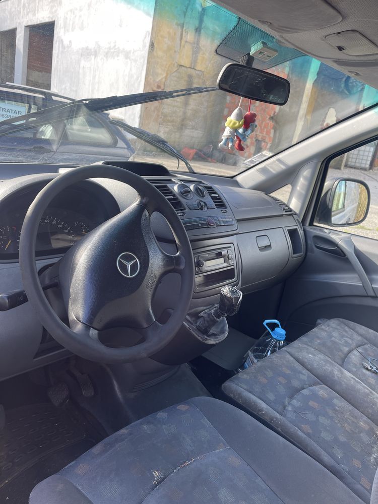 Só as peças Mercedes Vito frente completa