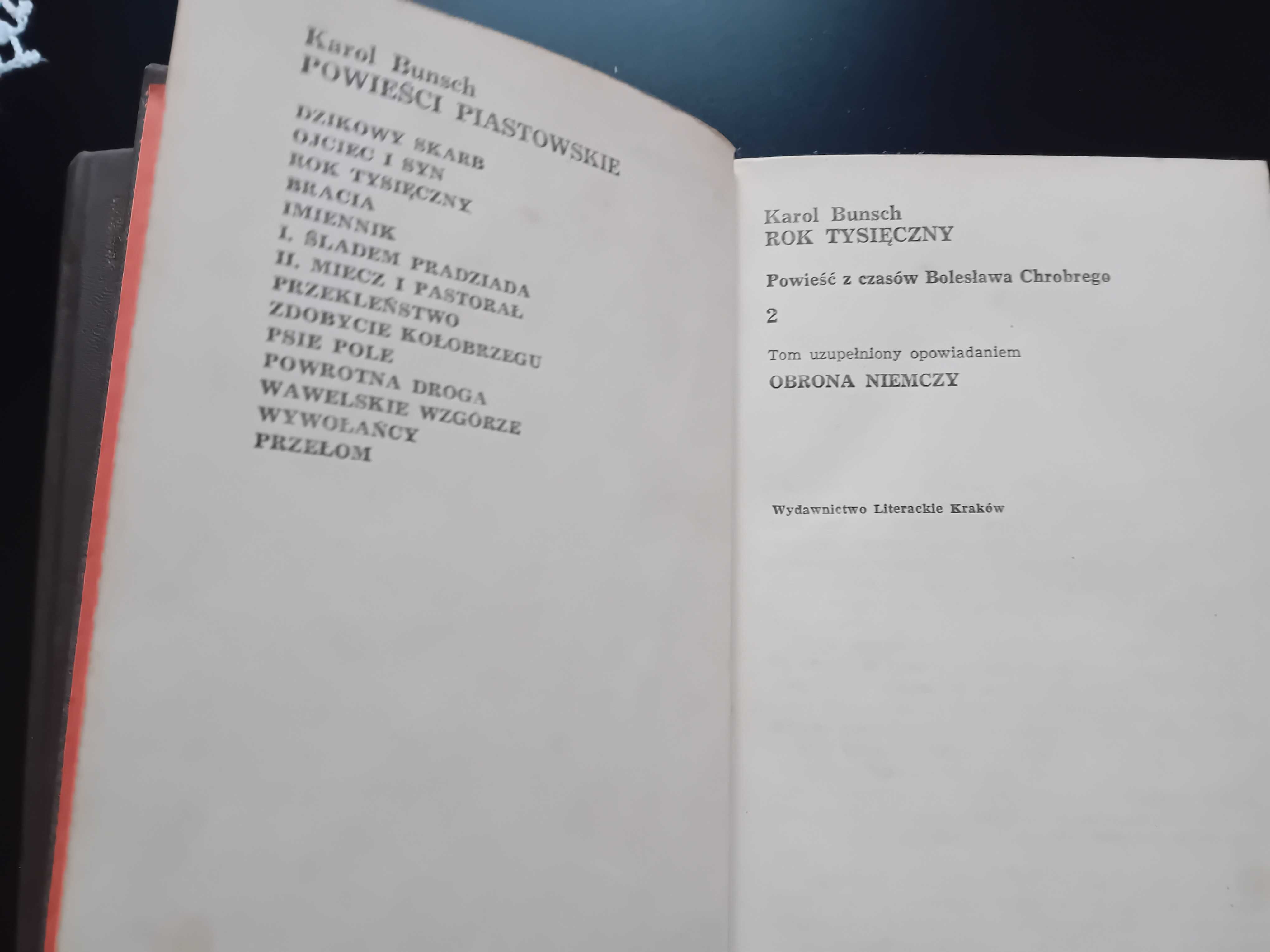 Karol Bunsch - Rok tysięczny