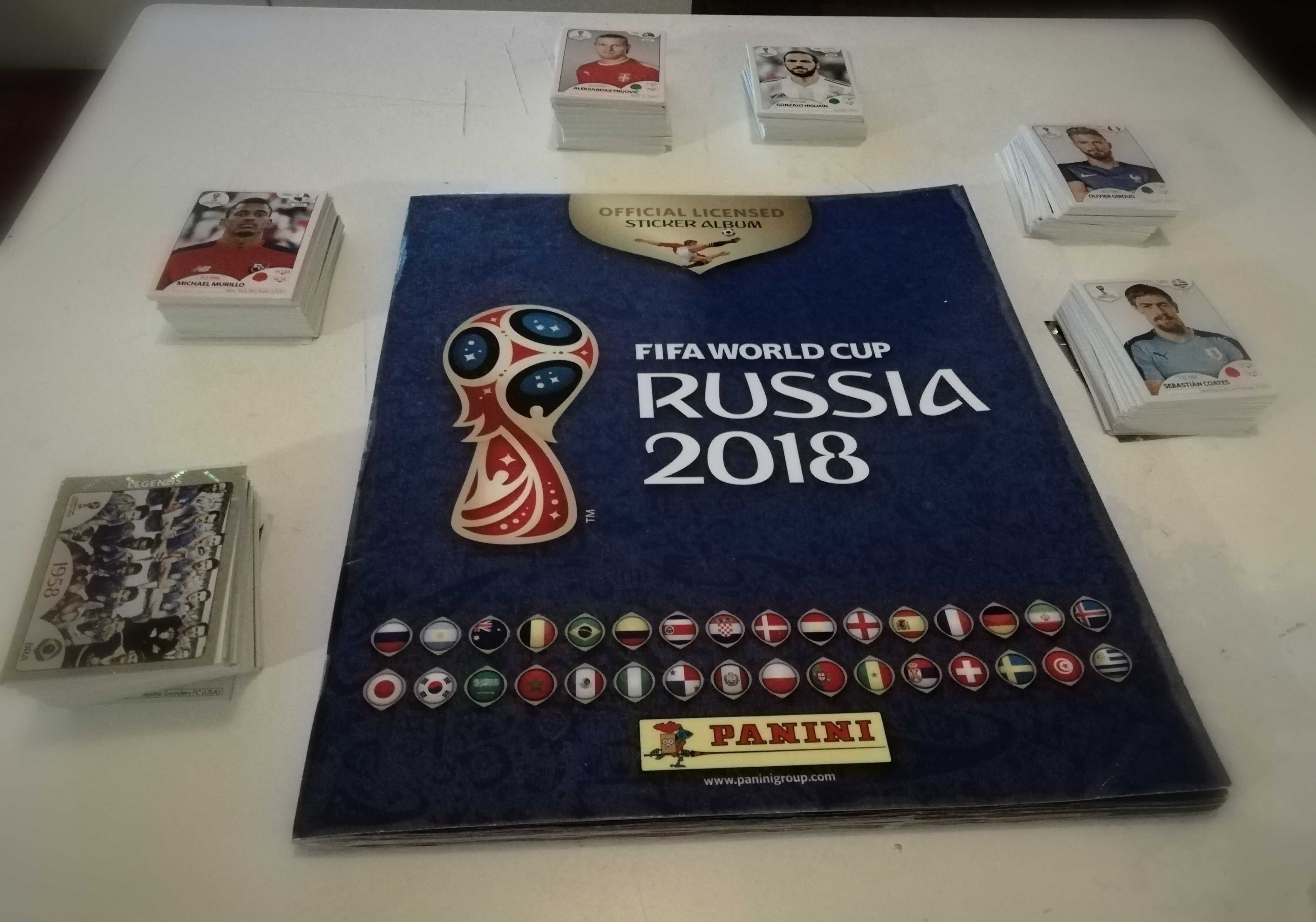 Cromos World Cup Russia 2018 Panini