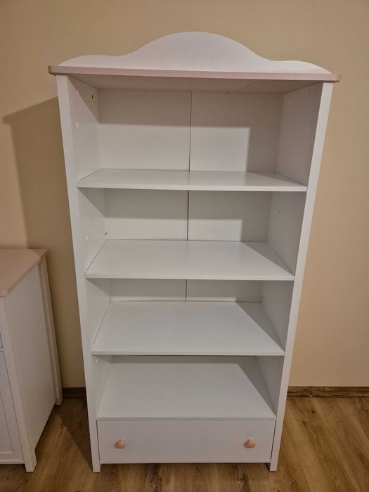 Meble dla dziewczynki sypialnia LUNA 7 elementow  (komplet mebli dla d
