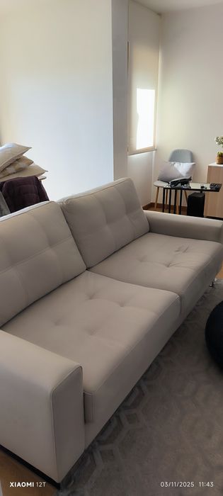 Sofá 2 lugares. 1 ano de uso.