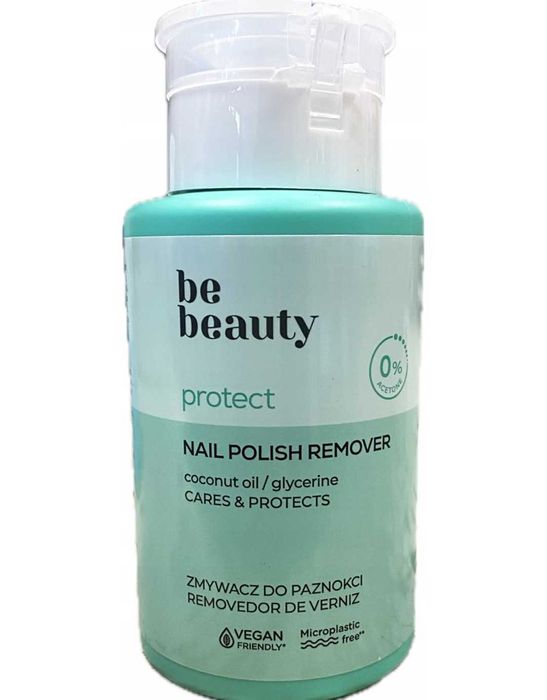 Zmywacz bezacetonowy do paznokci Protect 200 ml BE BEAUTY