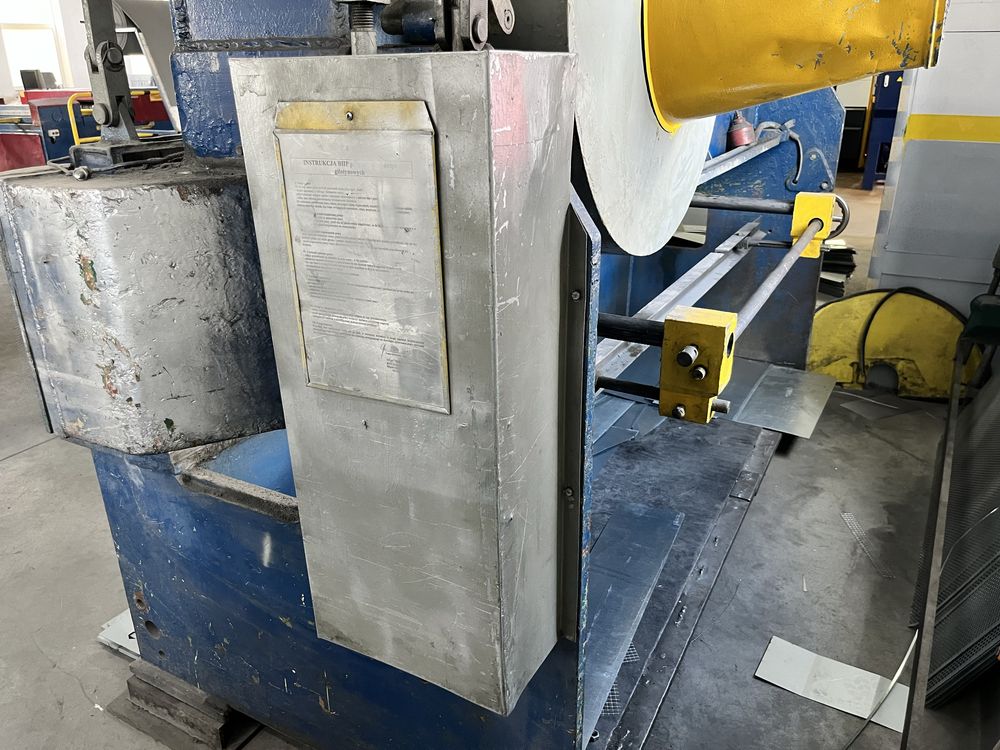 Gilotyna / Nożyce gilotynowe 2550mm 4mm ZAMECH NG-4