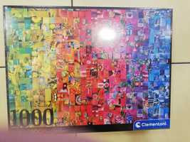 Puzzle 1000 elementów.  Kolaż