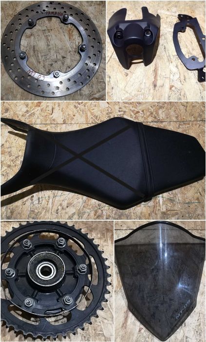 Запчастини Yamaha MT-09. FZS600 Fazer. Колісний диск.