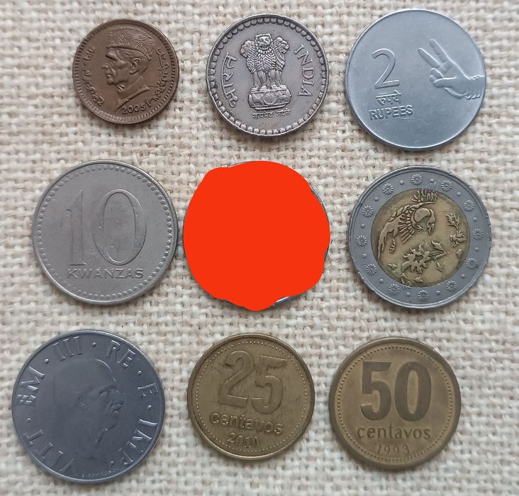 Монеты мира на ввбор