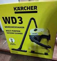 Karcher WD3 пылесос для сухой и влажной уборки пилосос