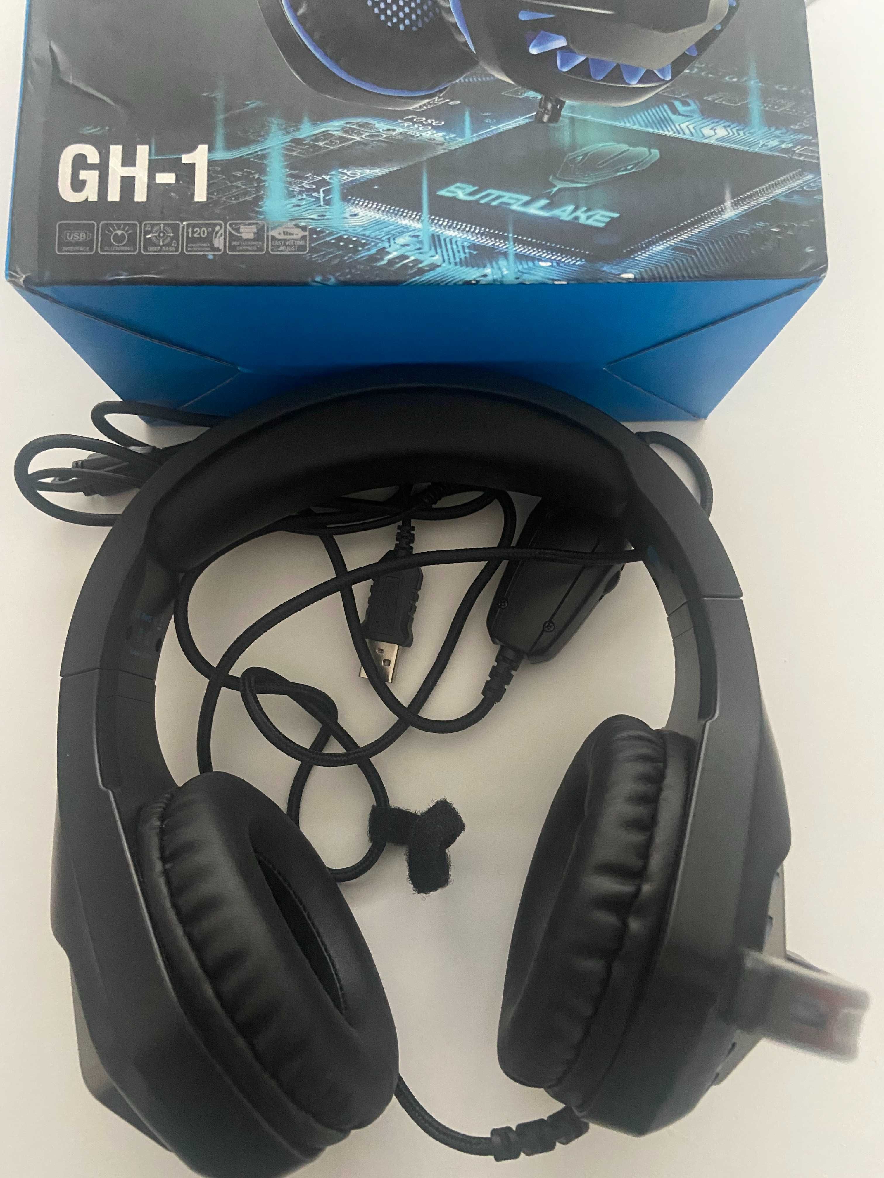 Słuchawki nauszne gamingowe BUTFULAKE GH-1 - powystawowe