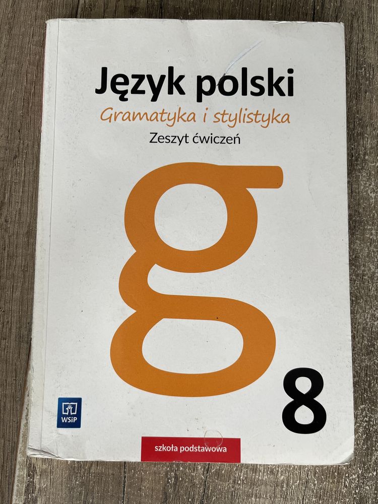 Gramatyka i stylistyka 8 zeszyt ćwiczeń