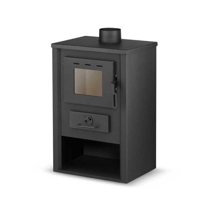 MOCNY PIEC Blist 12 KW Stalowy, Cegła szamotowa, 60kg - OKAZJA!