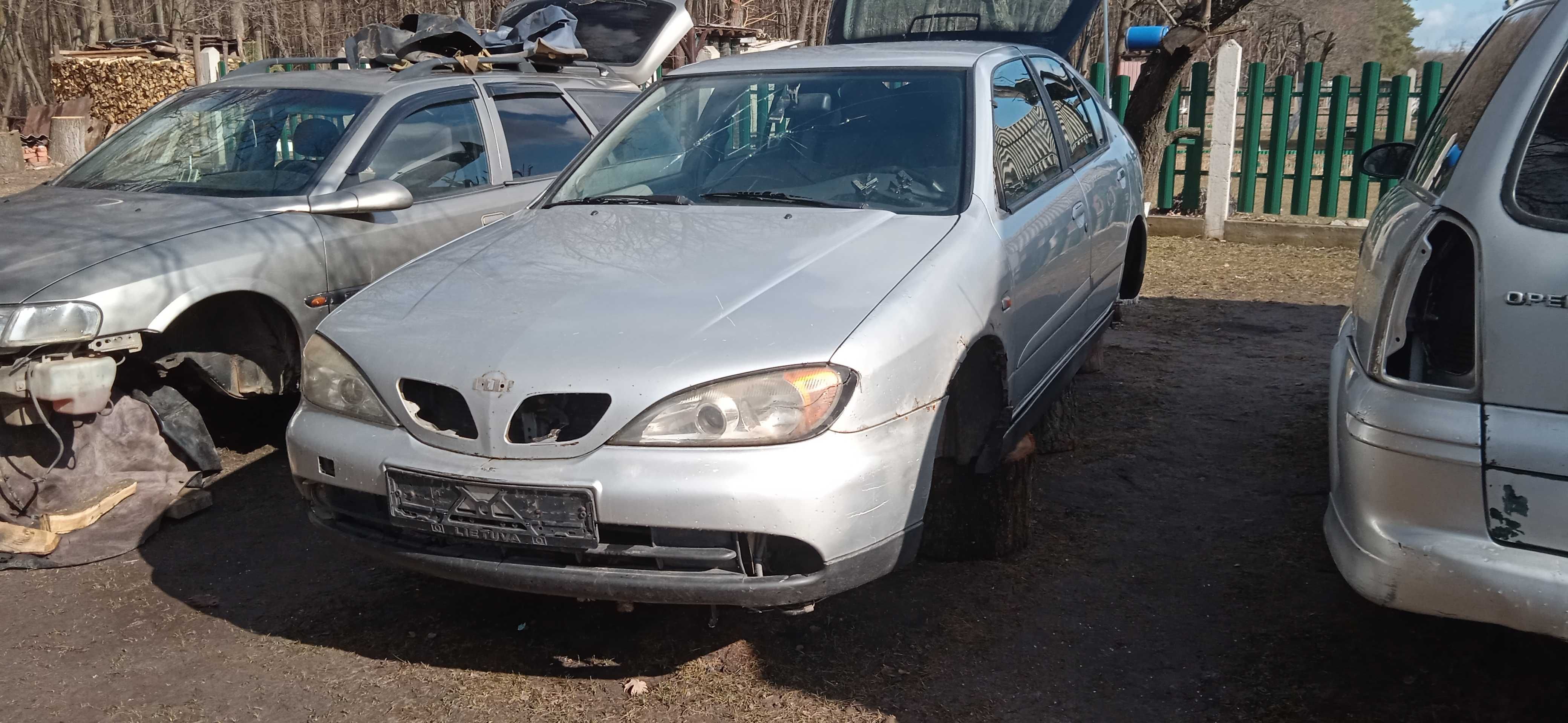 Автозапчасти, розборка Nissan Primera 2000г.в,  P11E GA16DE 1.6 16v