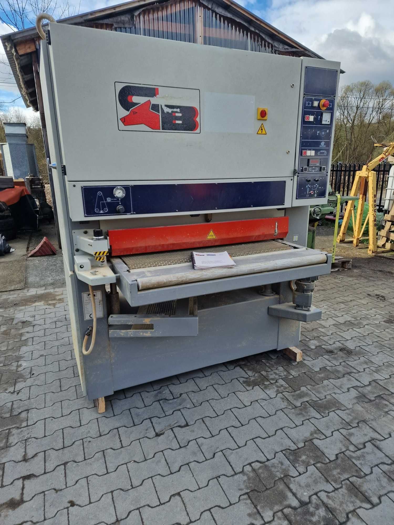 Szlifierka szerokotaśmowa 110 cm dwie taśmy CB 11 kw stan BDB jak SCM