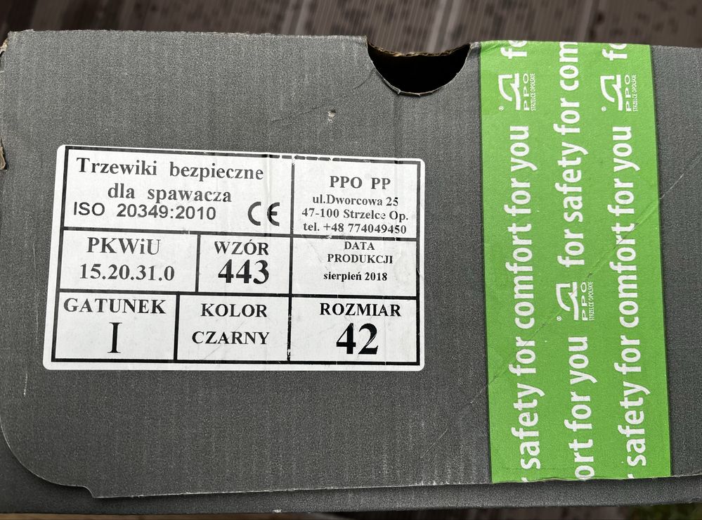 Buty dla spawacza Profesionale rozmiar 42 !