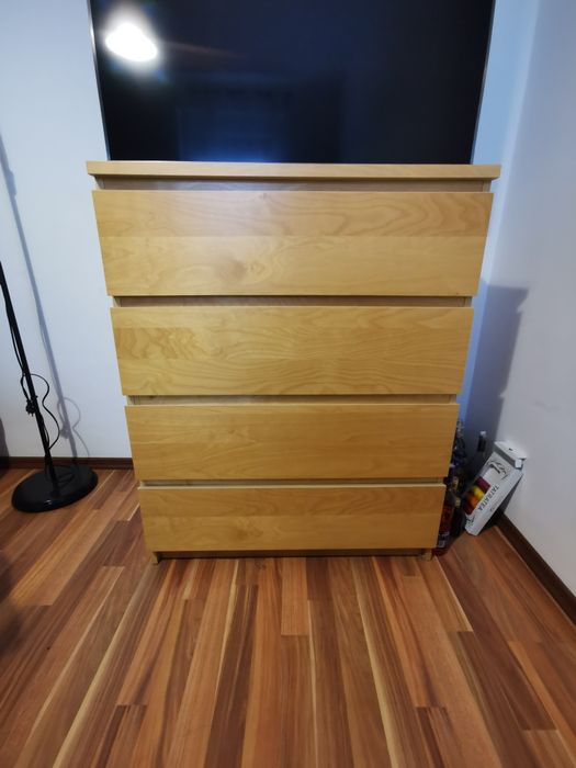 REZERWACJA Komoda Malm + szafki nocne Malm