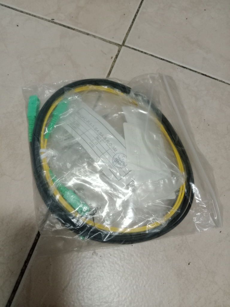 1 Cabo fibra novo