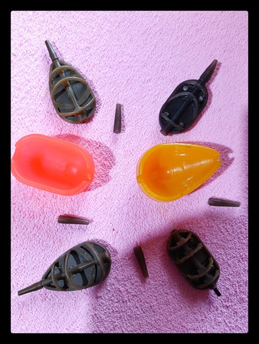 4 флет кормушки та 2 прес форми в комплекті!