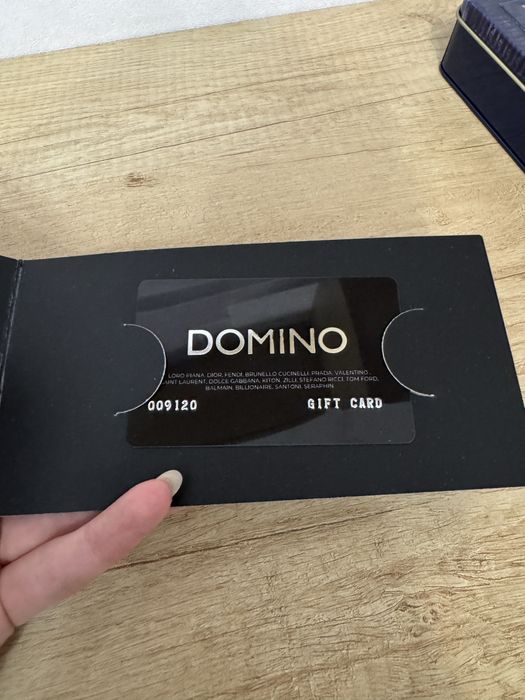 Сертификат Domino на 10000 гривен