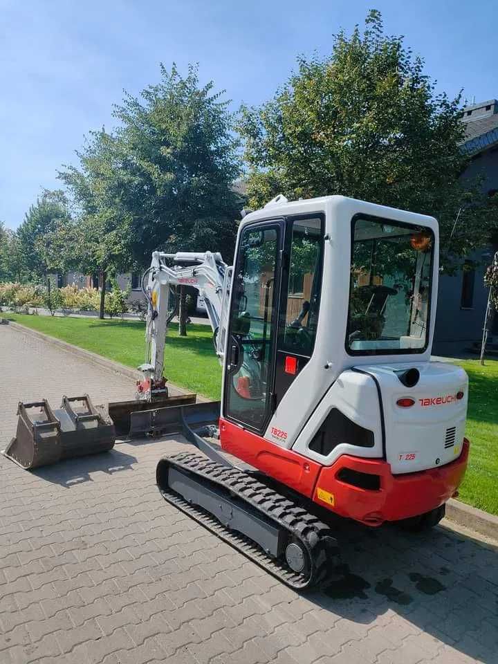 Usługi minikoparką, przyłącza wod-kan, studnie chłonne, utwardzenia