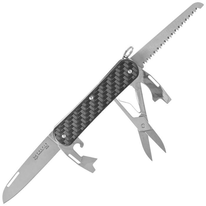 Scyzoryk Fox Vulpis SF5 Carbon Fiber 3K, Polished M390 (FX-VP130-SF5