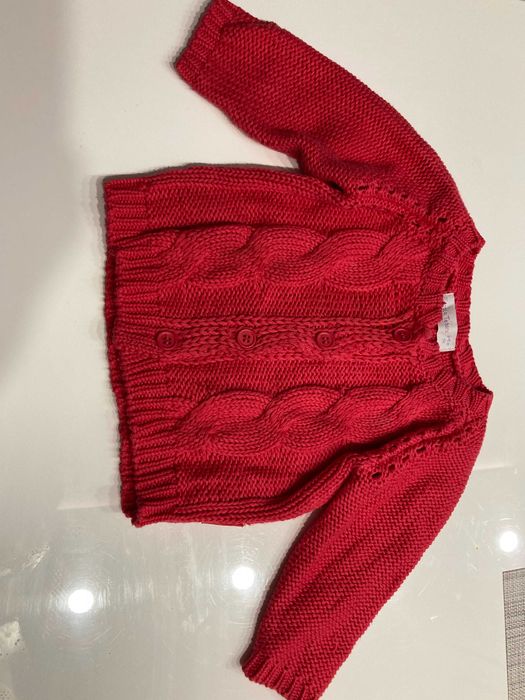 Sweter dla dziewczynki roz 74