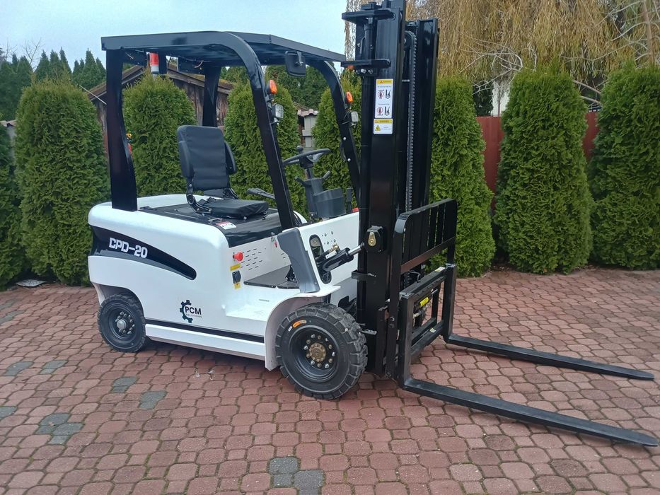 Nowy wózek widłowy elektryczny 2T 3m, przesuw boczny