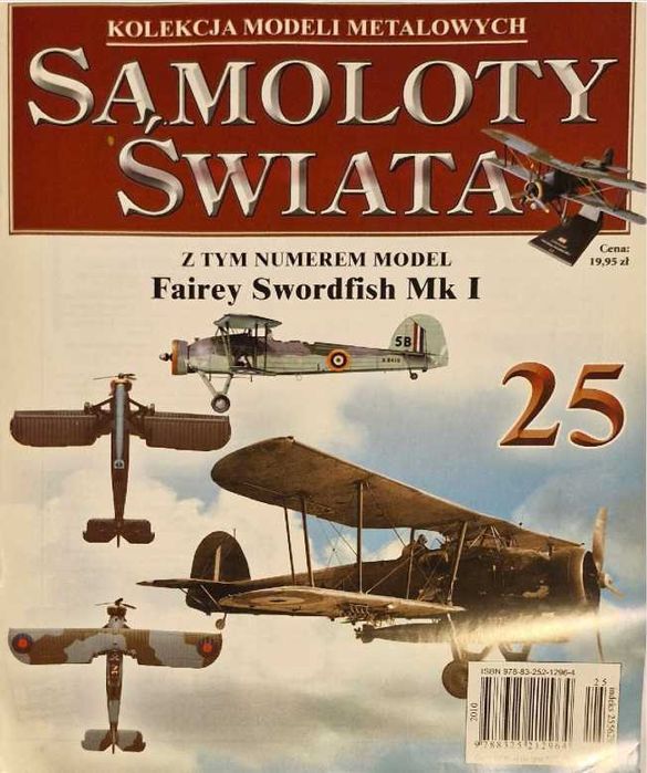 Model Samolotu Fairey Swordfish Mk I