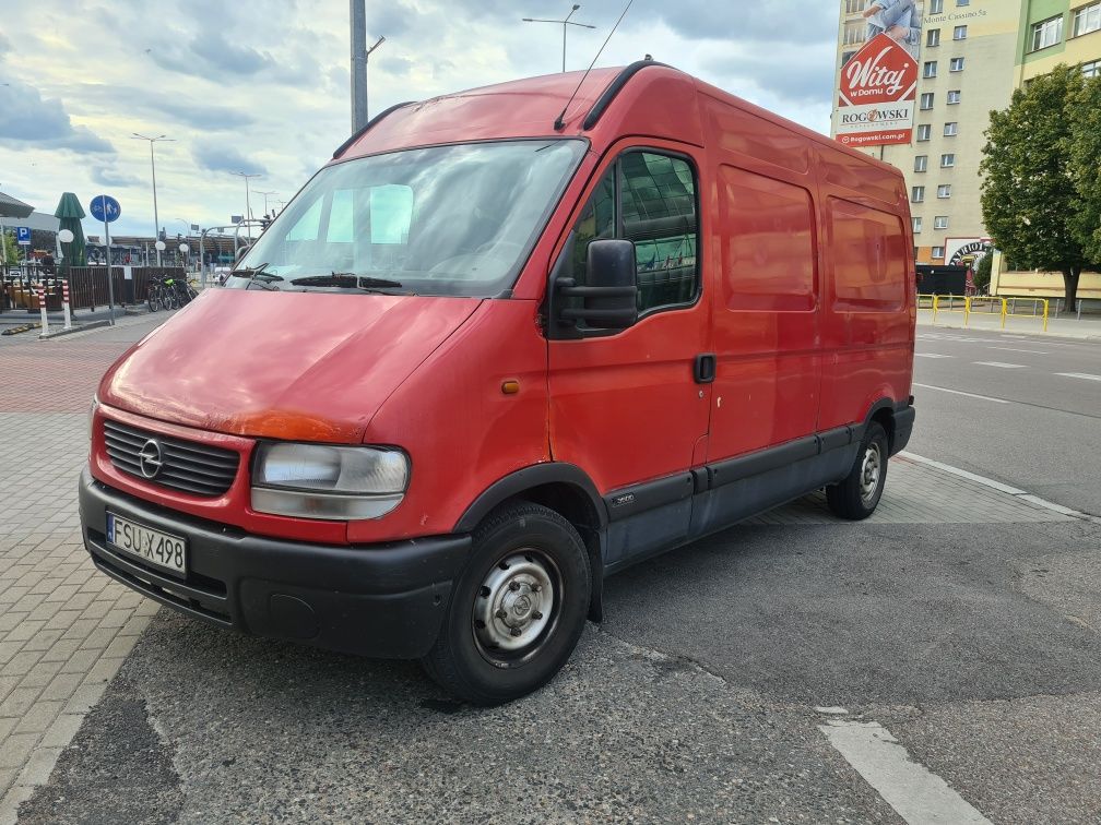 Opel Movano 2000r 2.8 DTI SPRAWNY JEŻDŻĄCY BUS