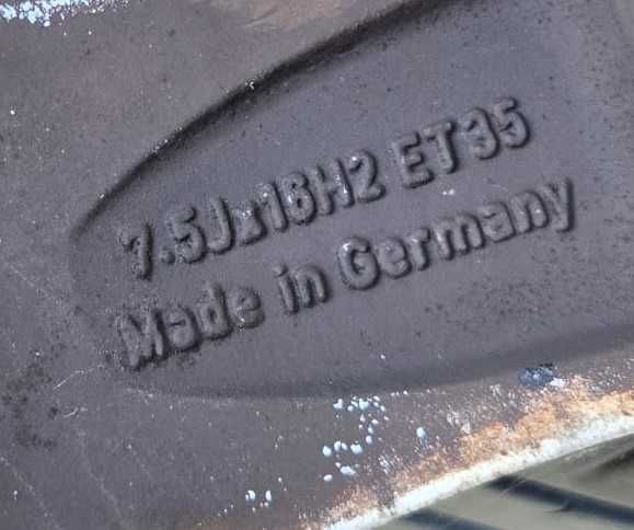 4 jantes RONAL 16  5 x 112 com pneu dunlop 205/55R16