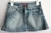 Spódniczka mini Phink Industries - 134 - jasny denim - kieszenie
