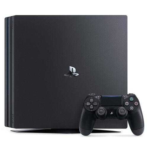 Playstation 4 Pro (1 TB) Jet Black c/ 2 comandos originais