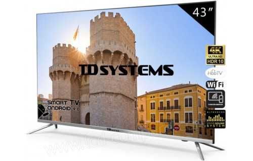 Televisão TD systems K43DLJ10US - ecrã partido - para peças