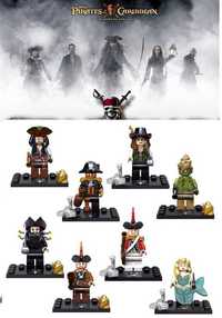 Bonecos minifiguras Piratas das Caraíbas nº2 (compatíveis com Lego)