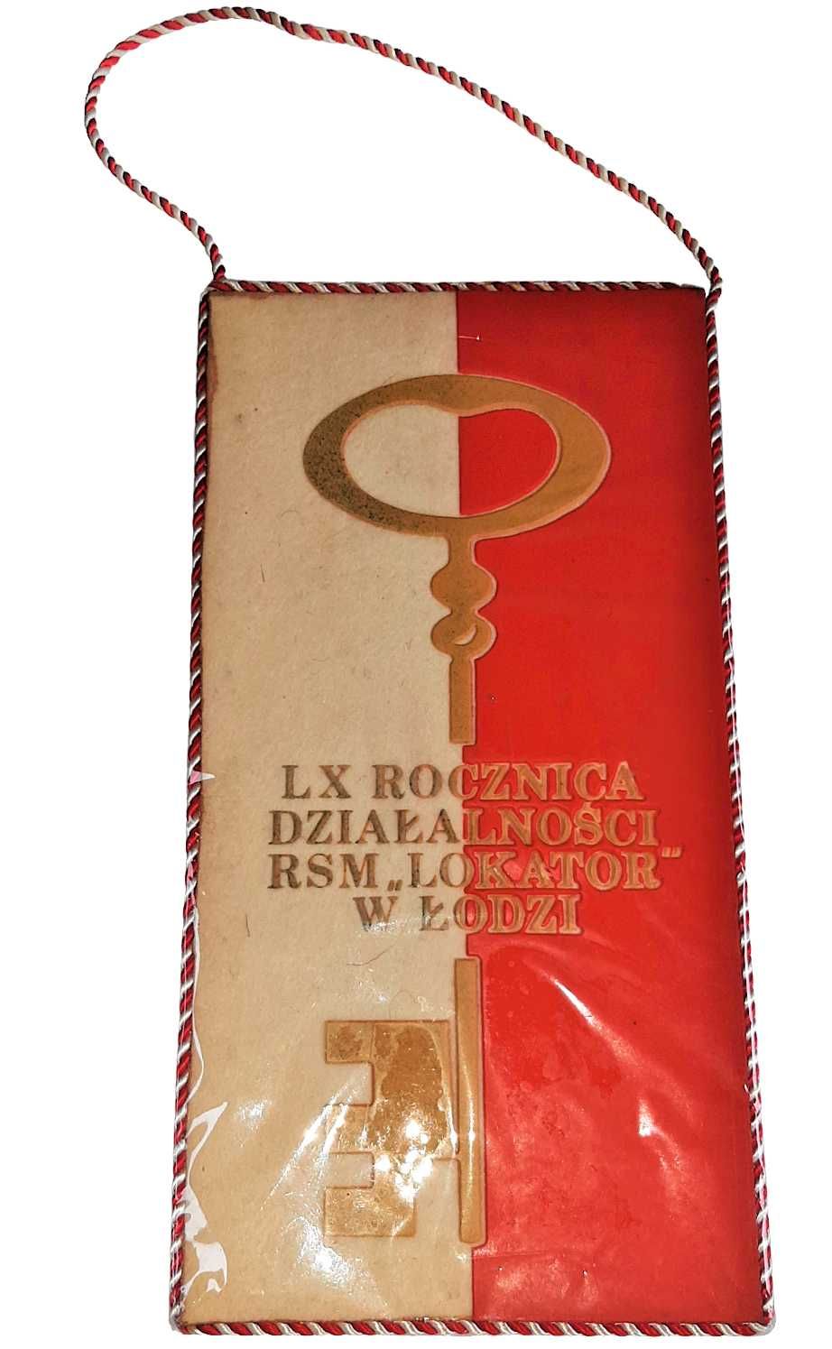 Proporczyk RSM Lokator Łódź 1975