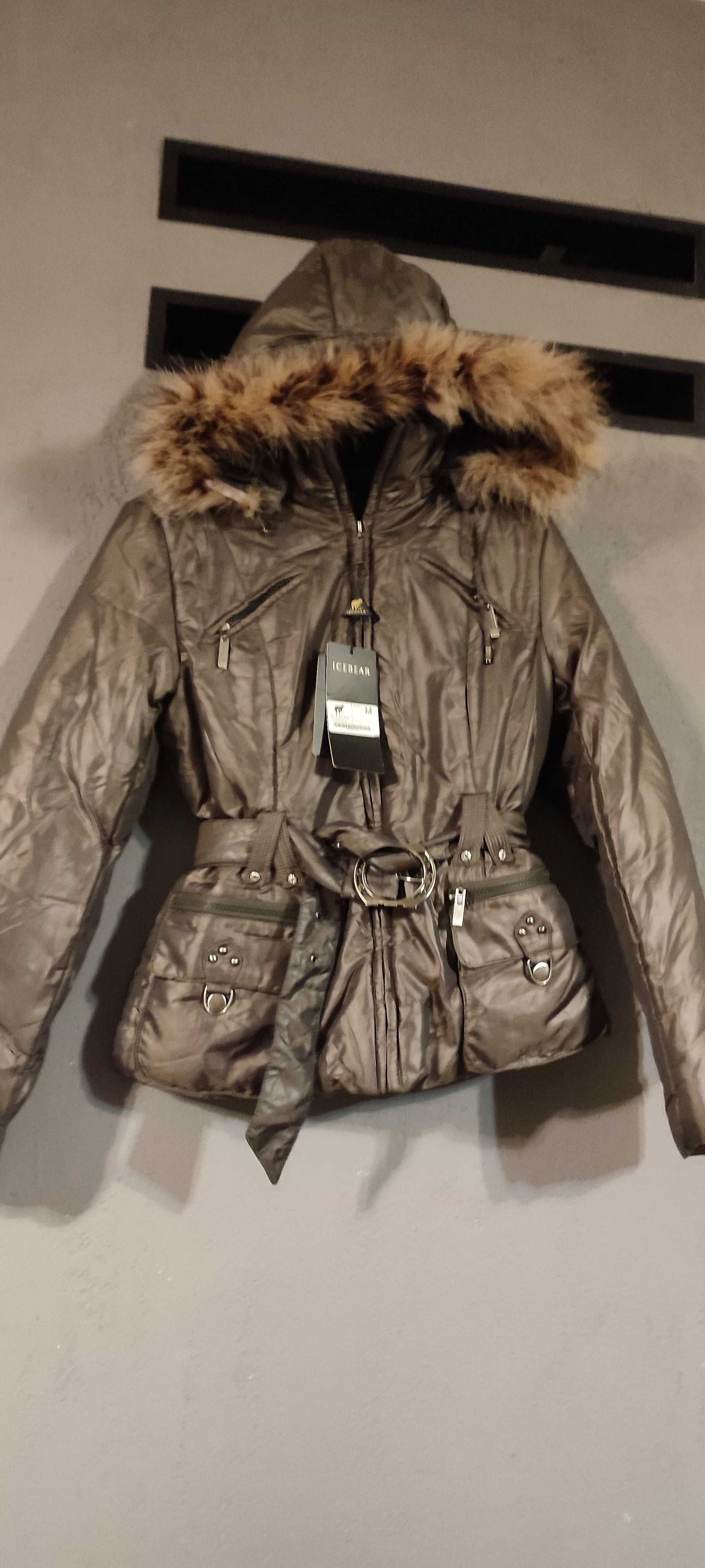 Icebear nowa kurtka zimowa krótka M 38