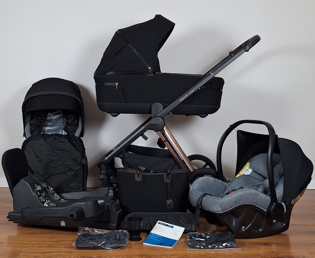 GWARANCJA Wózek 4w1 Espiro Miloo + Avionaut Pixel z bazą isofix
