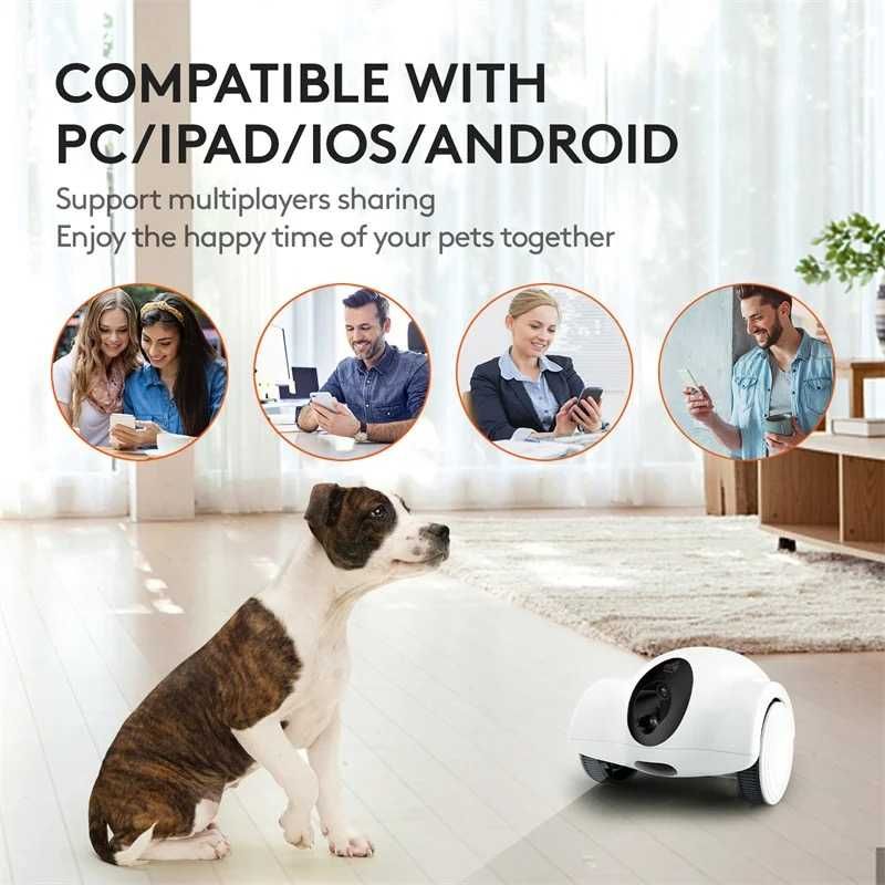 [NOVO] Robot Companhia Animais Estimação Cão/Gato - Pet Friend