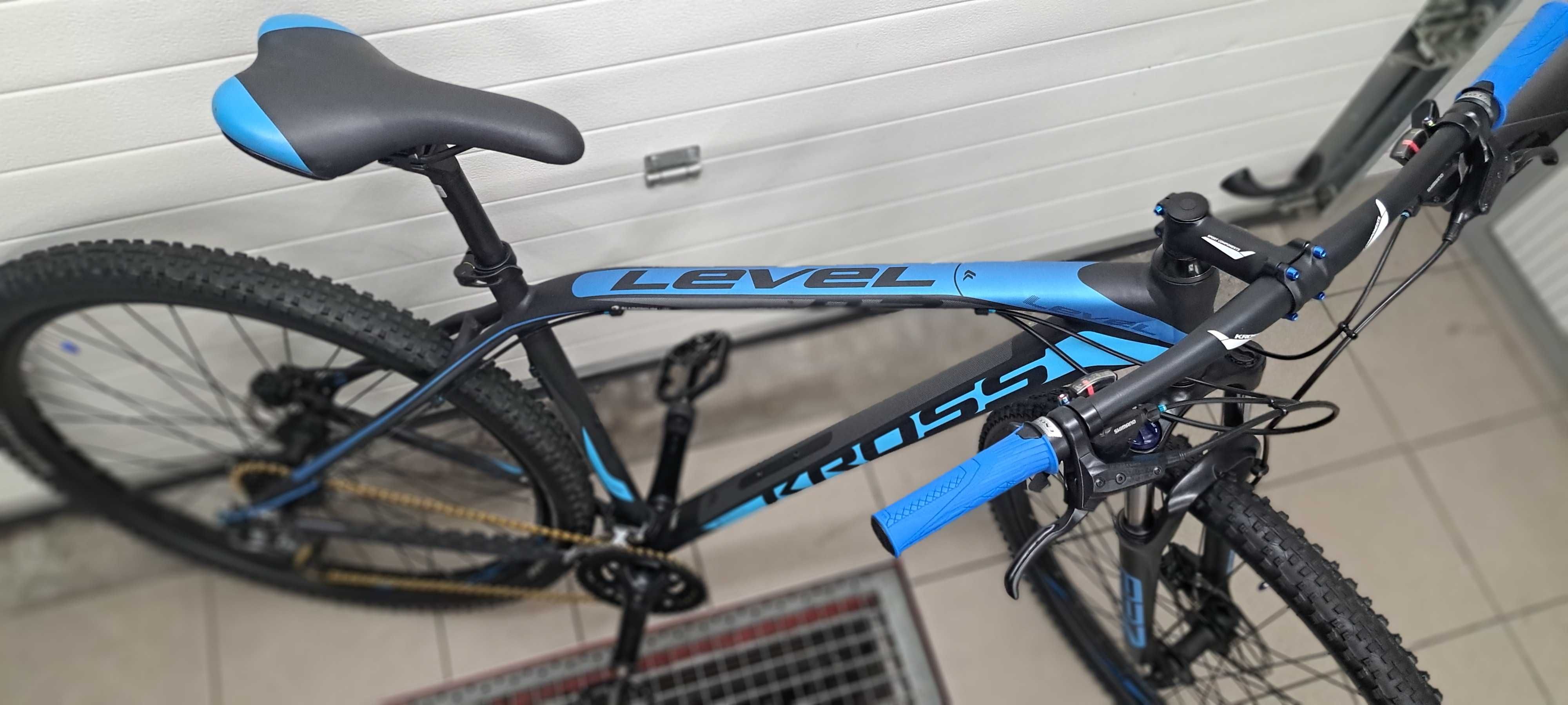 Kross LEVEL B2 PRO 21" r,L Hamulce hydrauliczne osprzęt Shimano