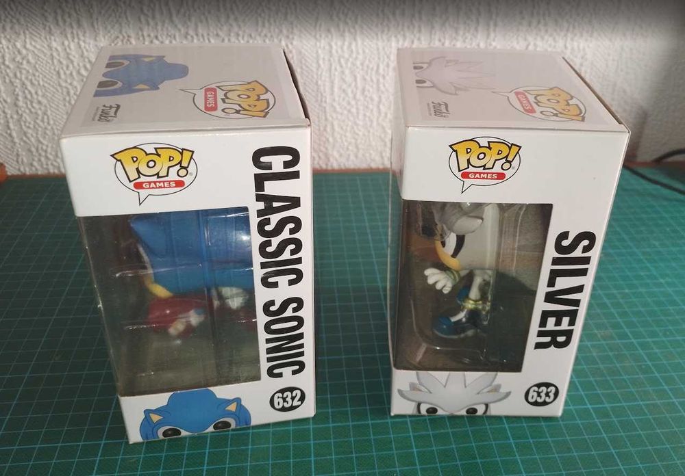 Funko Pop Classic Sonic & Silver the Hedgehog
