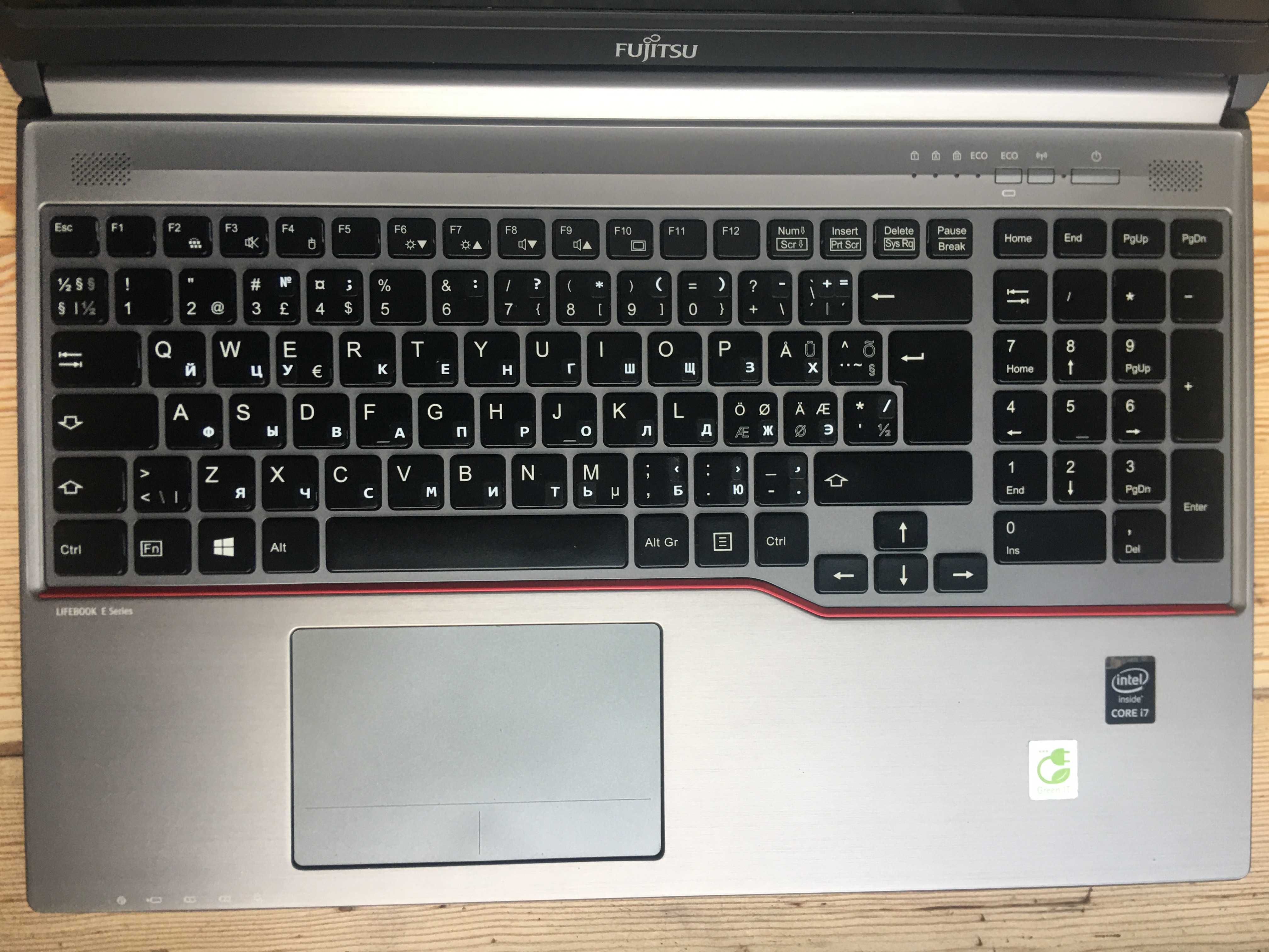 ноутбук fujitsu lifebook e754 core i7-4712MQ 15.6" IPS (1920x1080)