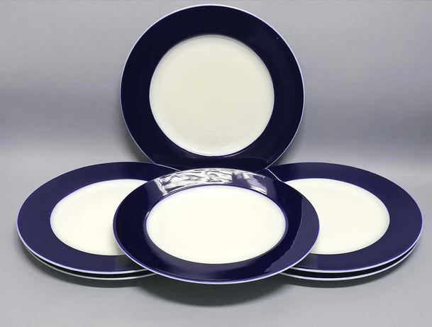 Kobaltowe talerze obiadowe, Rosenthal Classic
