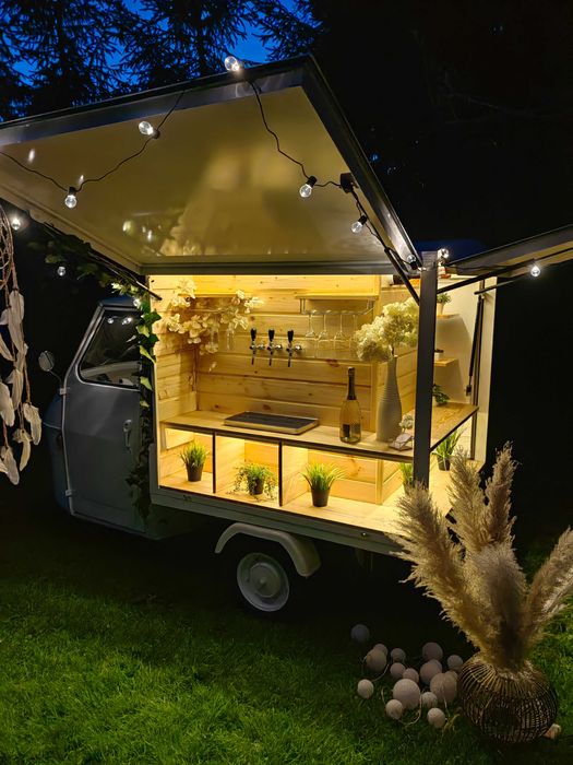 Prosecco Van | Drink Van | Bar mobilny | Piaggio Ape