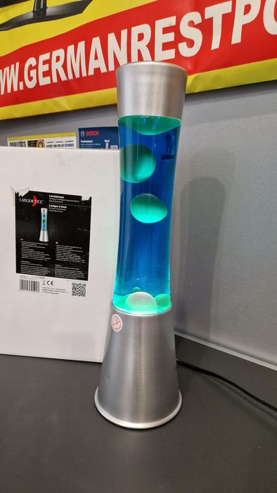 Якісна металева лава лампа LUNARTEC