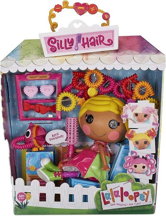Lalaloopsy Silly Hair Lalka April  tukan 33 cm z włosami do stylizacji