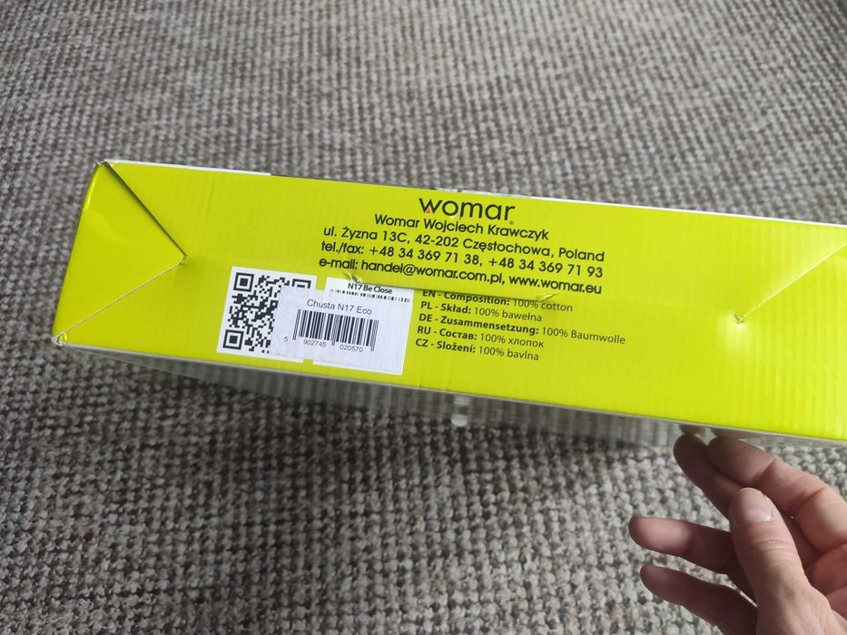 Chusta be close Zaffiro, chusta do noszenia niemowlaka