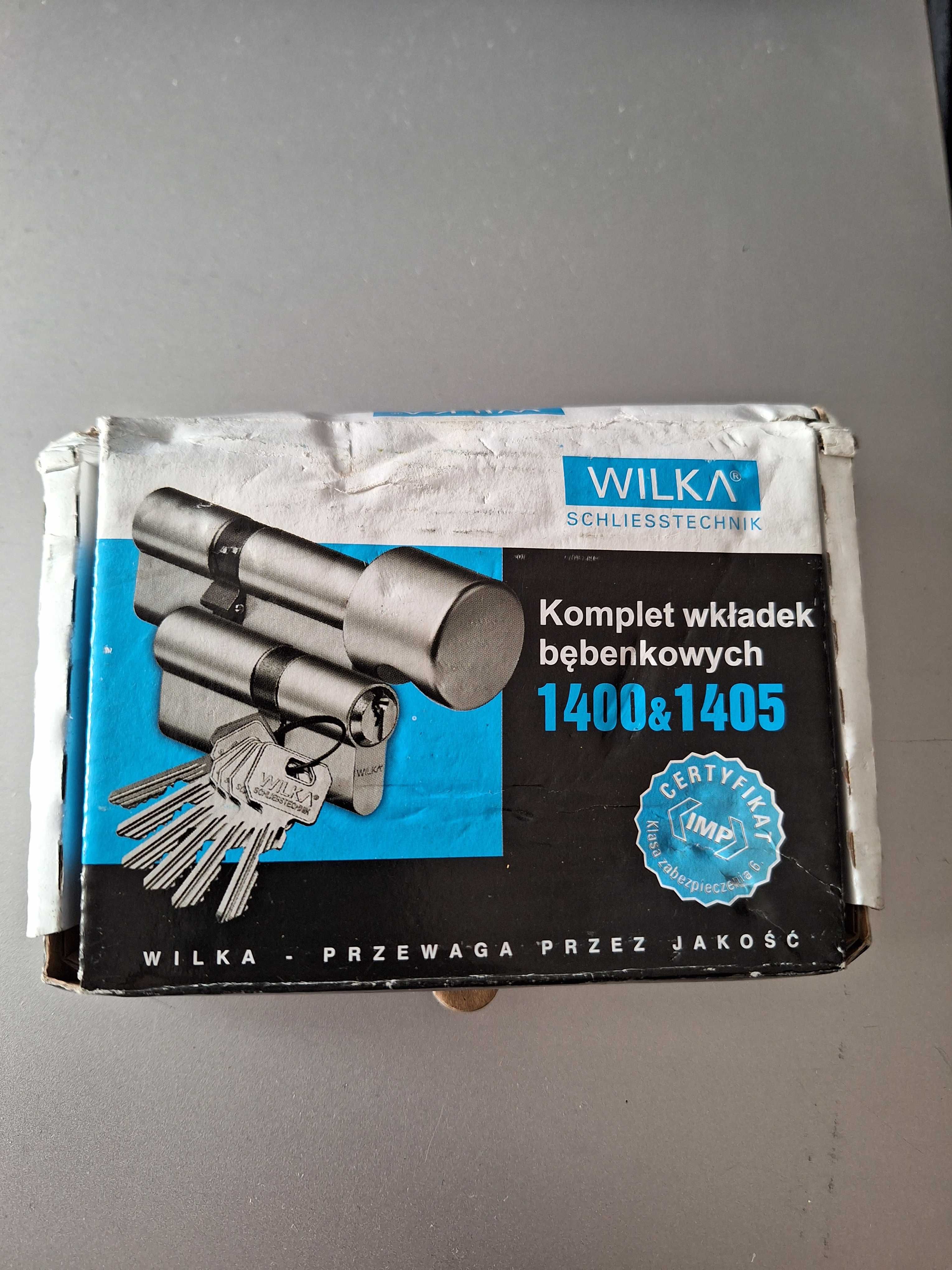 WILKA / Komplet wkładek bębenkowych 1400&1405