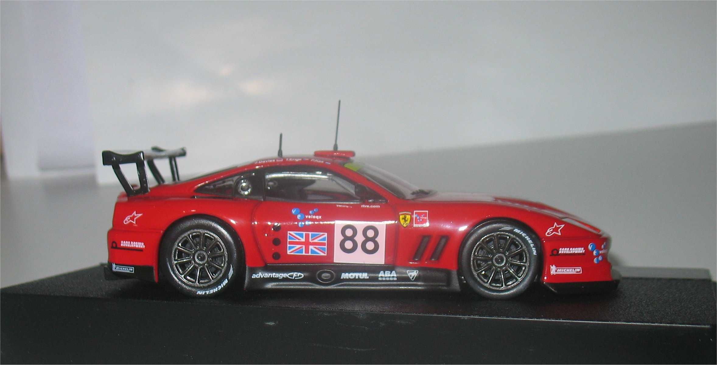 Ferrari 550 Maranello - Vencedor GTS Le Mans 2003 - Enge, Kox, Davies