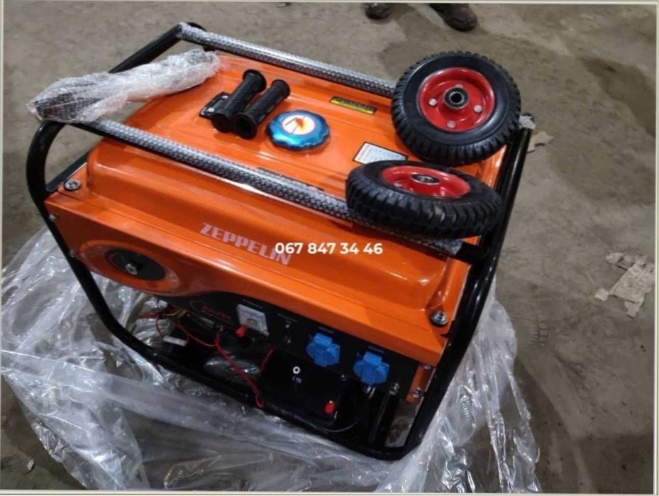 Генератор Zeppelin GZ 5500 Испания 5,5 кВт Электростартер + Доставка