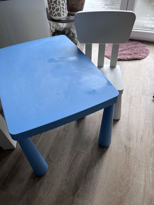 Stolik i krzeselko mamut mammut ikea