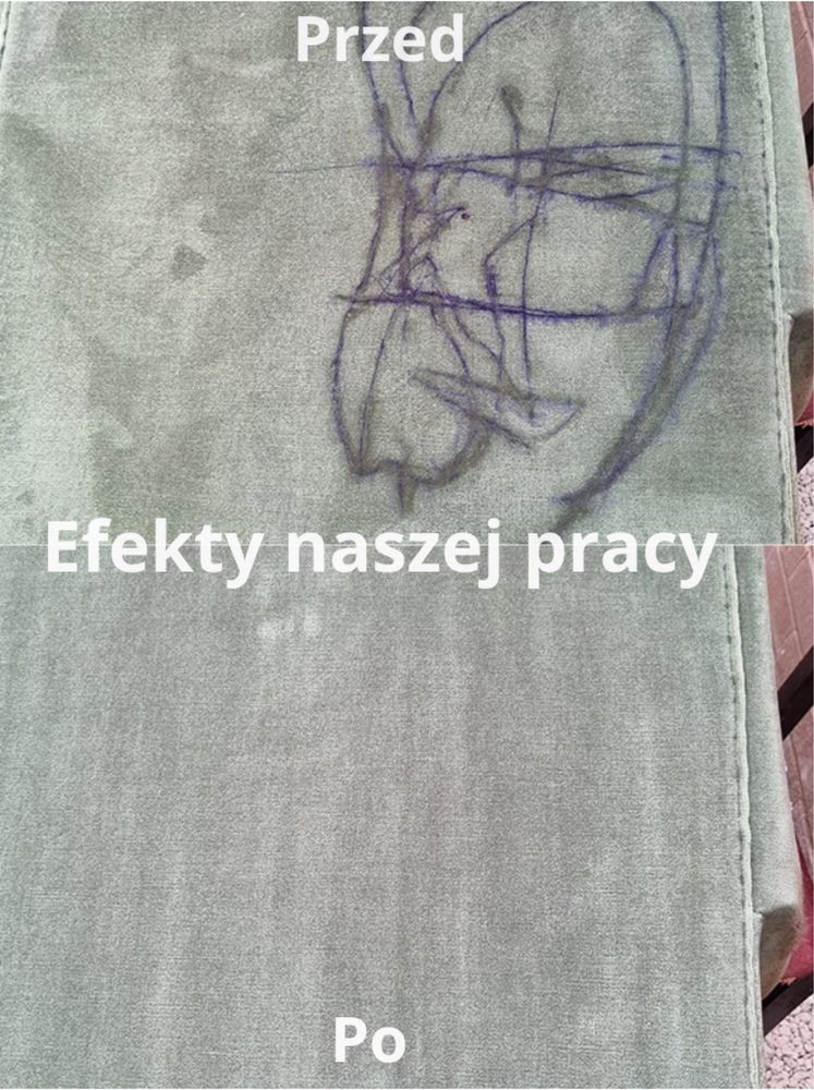 Pranie Tapicerki Meblowej i Samochodowej, usuwanie plam, czyszczenie