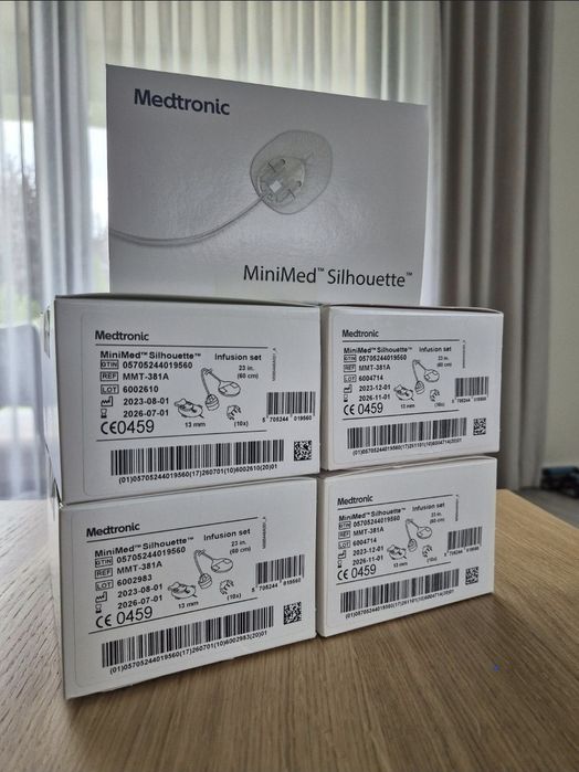 5 op. wkłuć Medtronic silhouette minimed